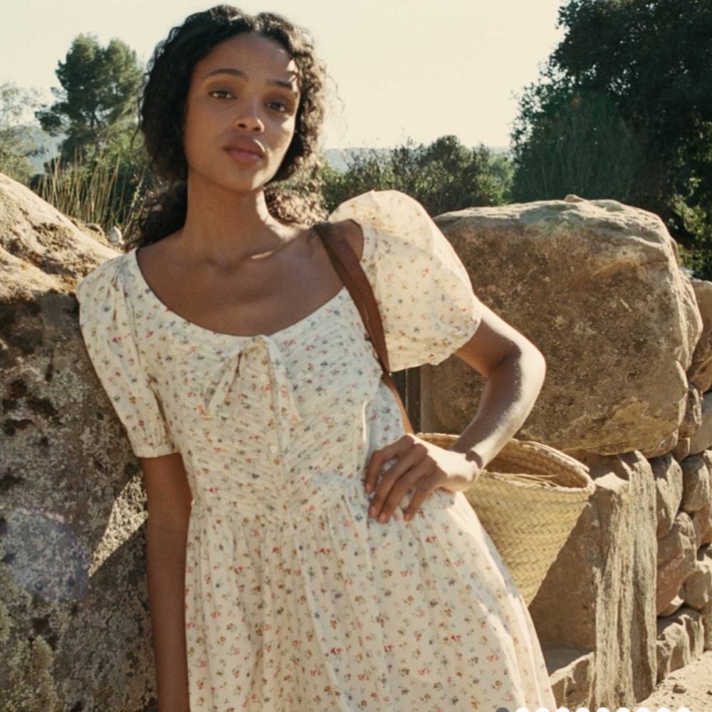 Doen Monceau dress in cottage breeze floral - S